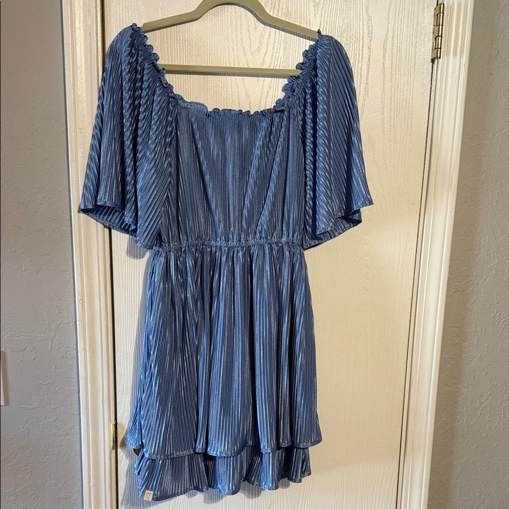 Simply Southern Blue Midi Dress
